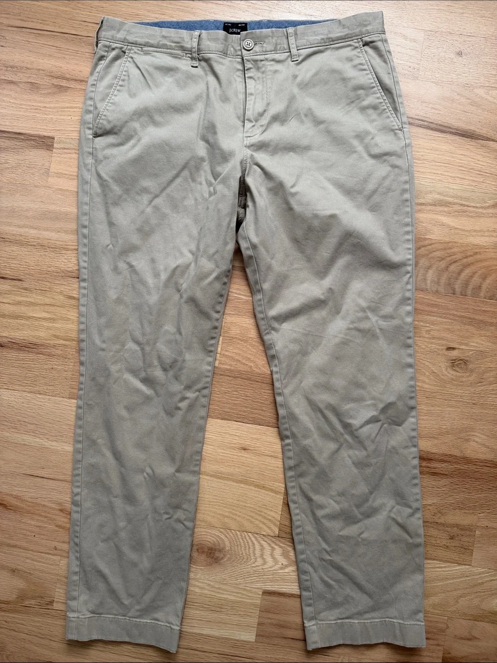 J. Crew Men's Khaki Chino Pants 